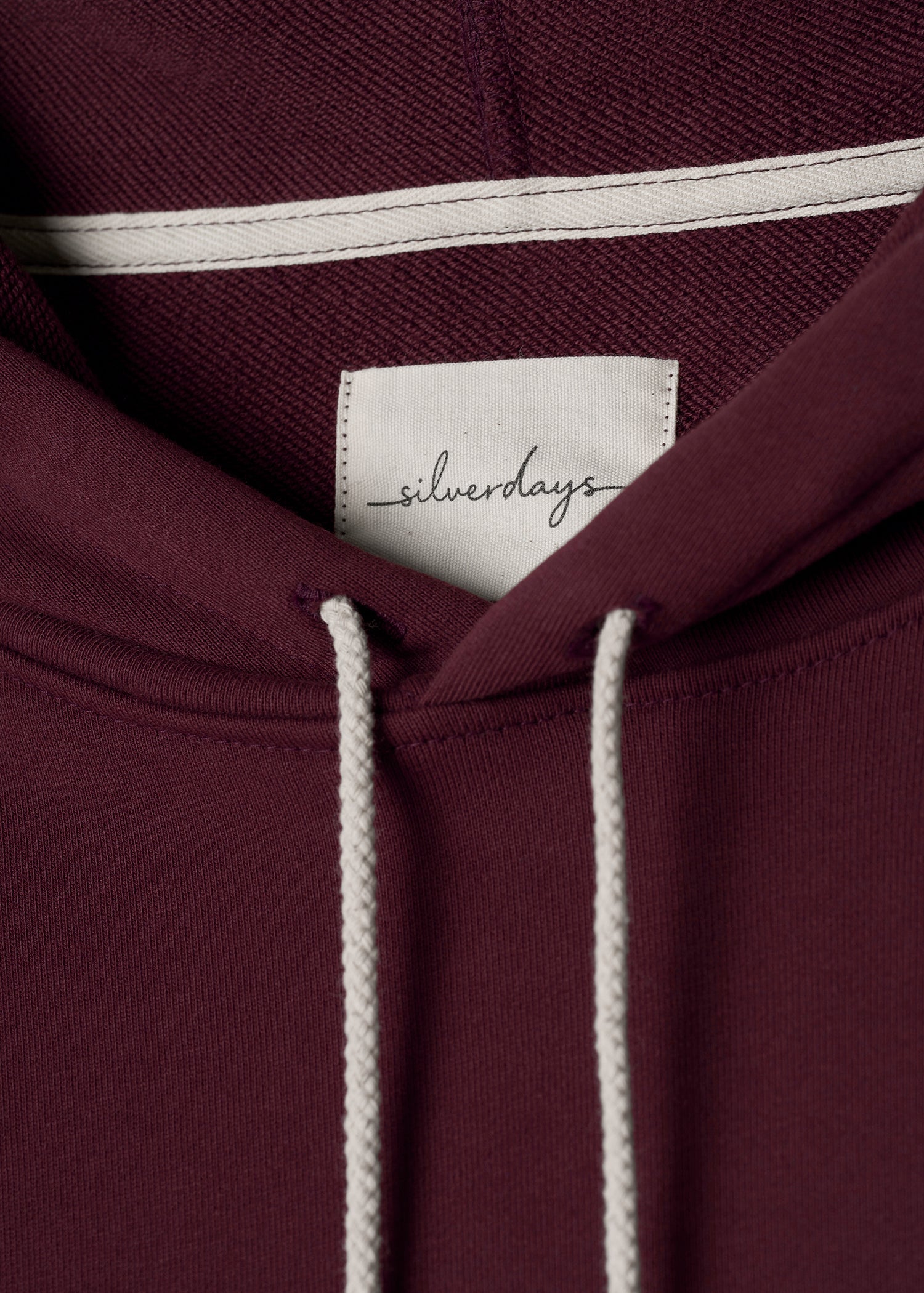 french terry oversized - sangria - unisex