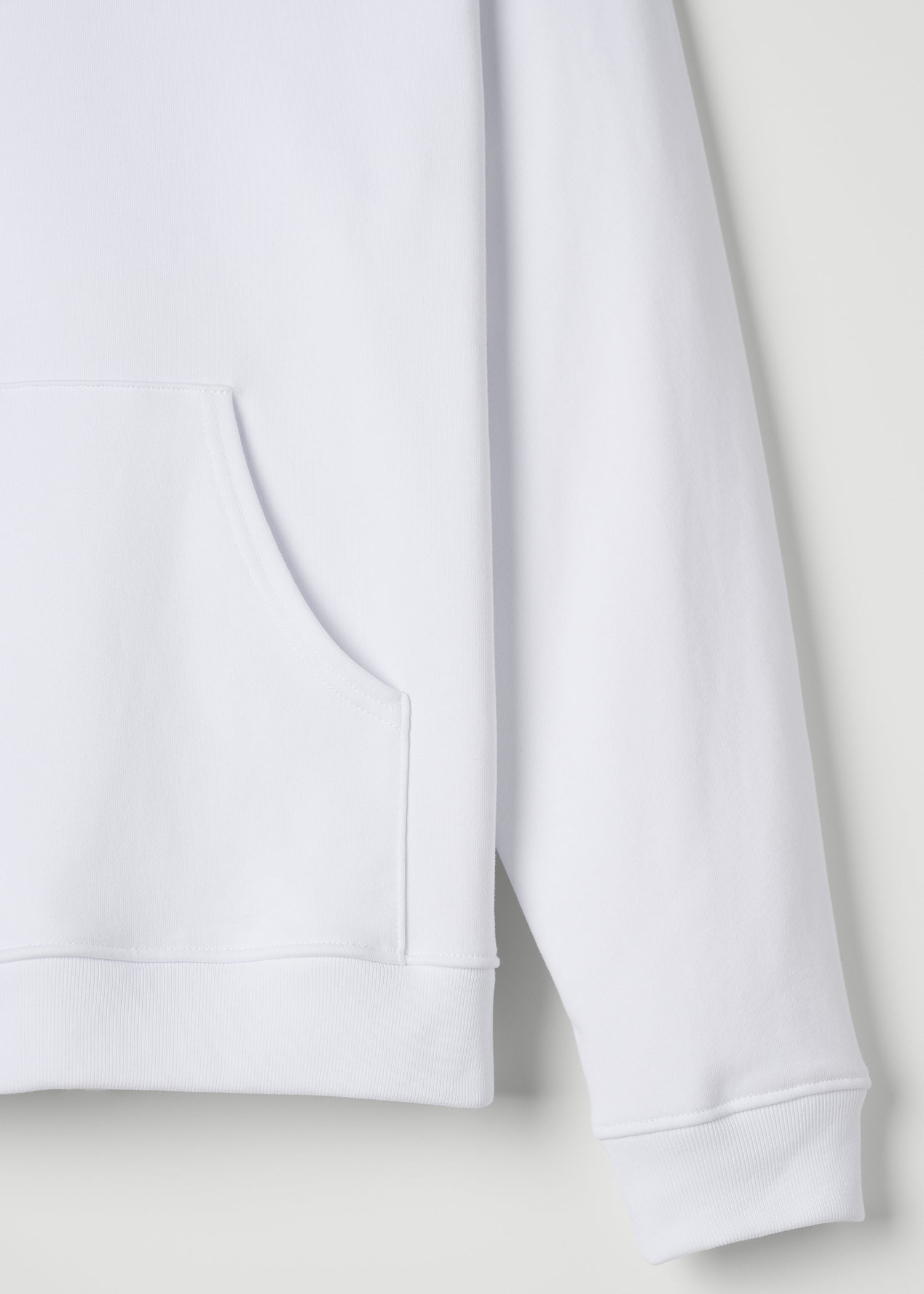 french terry oversized - white - unisex