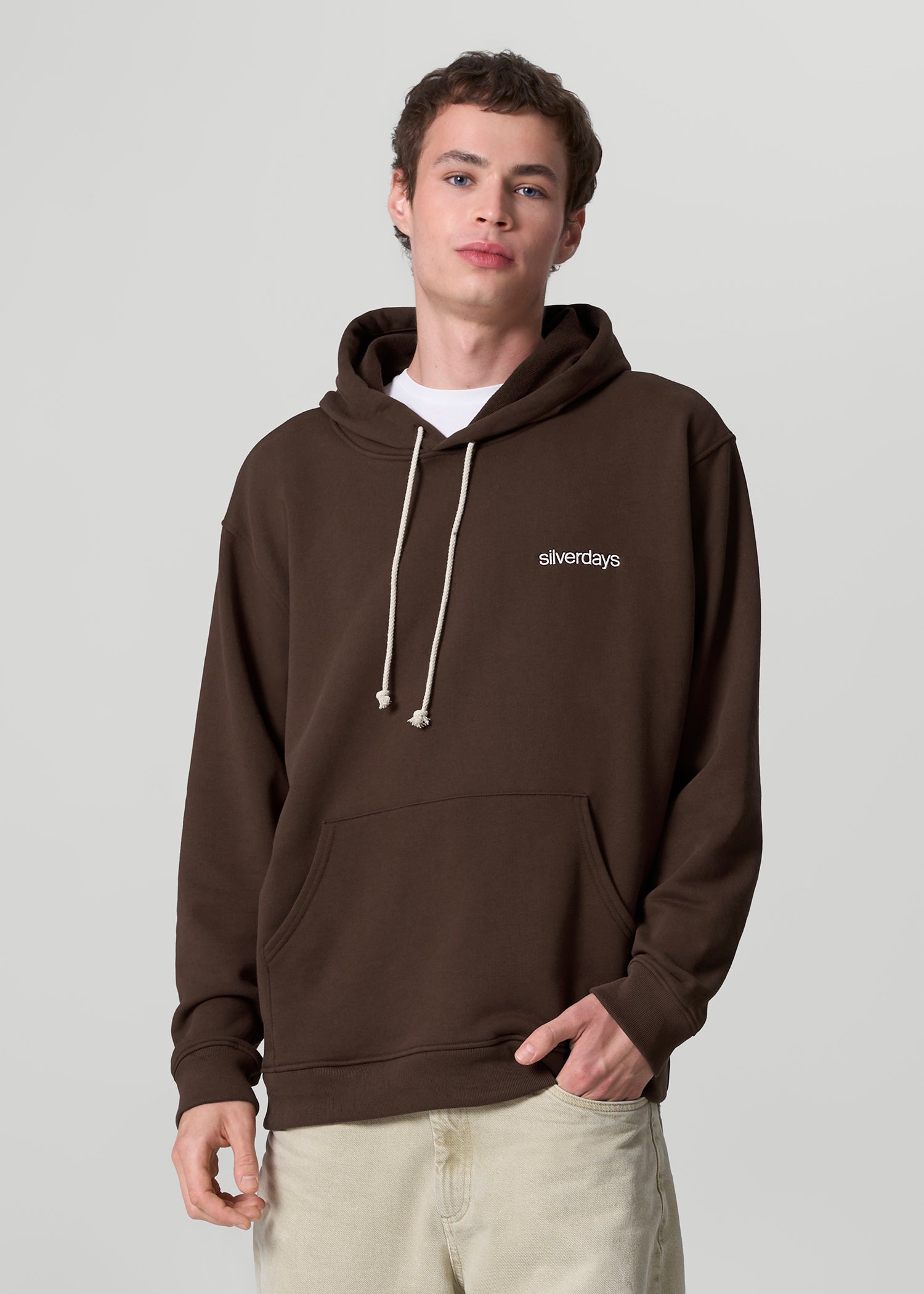 french terry oversized - olive brown - unisex