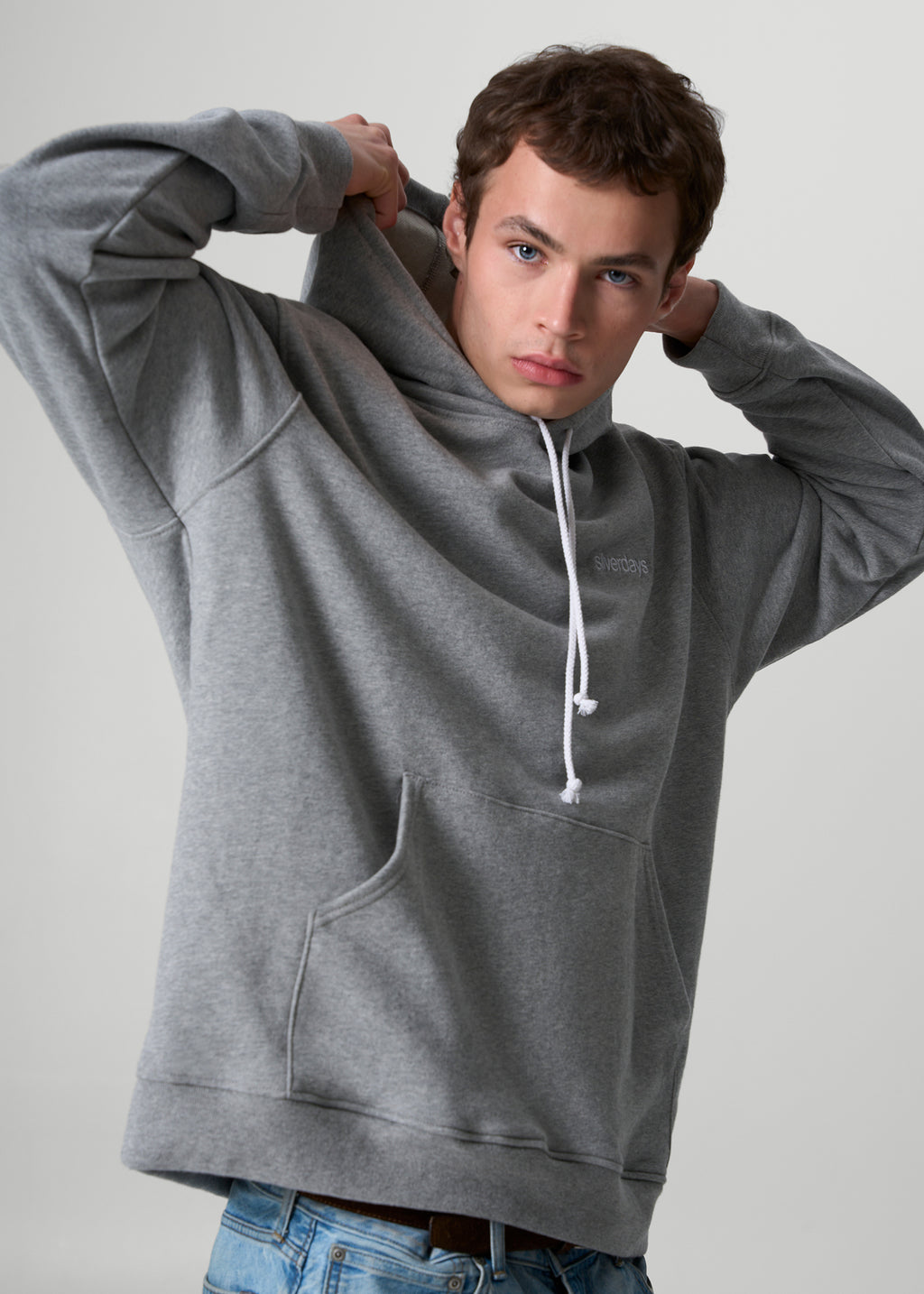 french terry oversized - grey - unisex