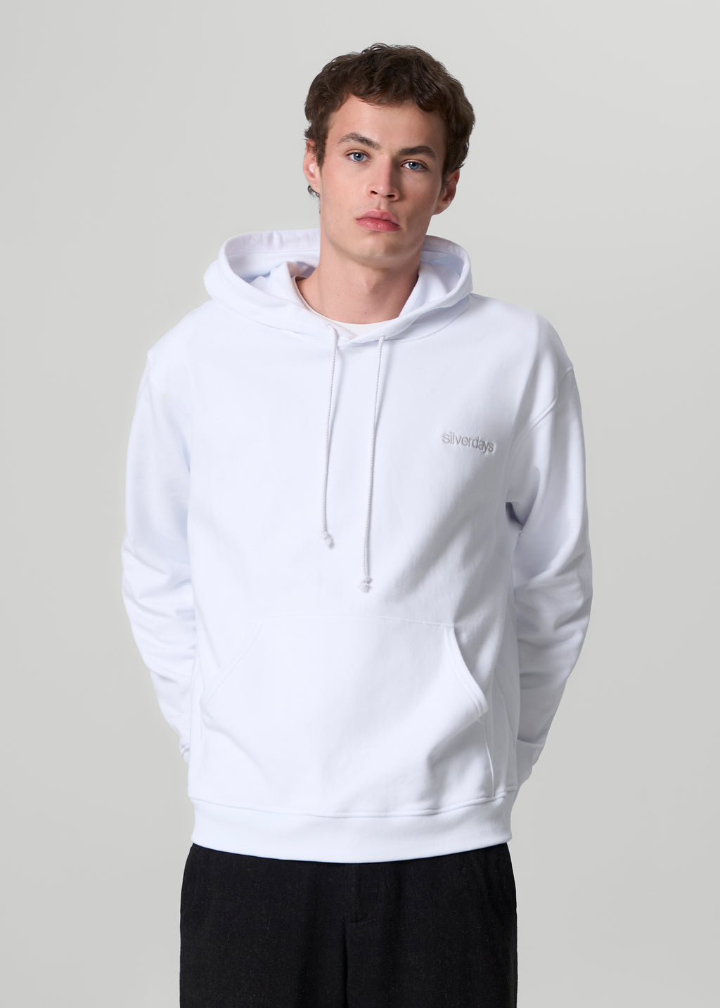 french terry oversized - white - unisex