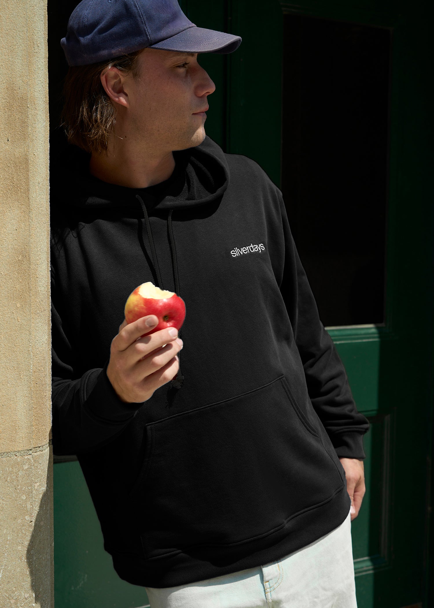 french terry oversized - black - unisex