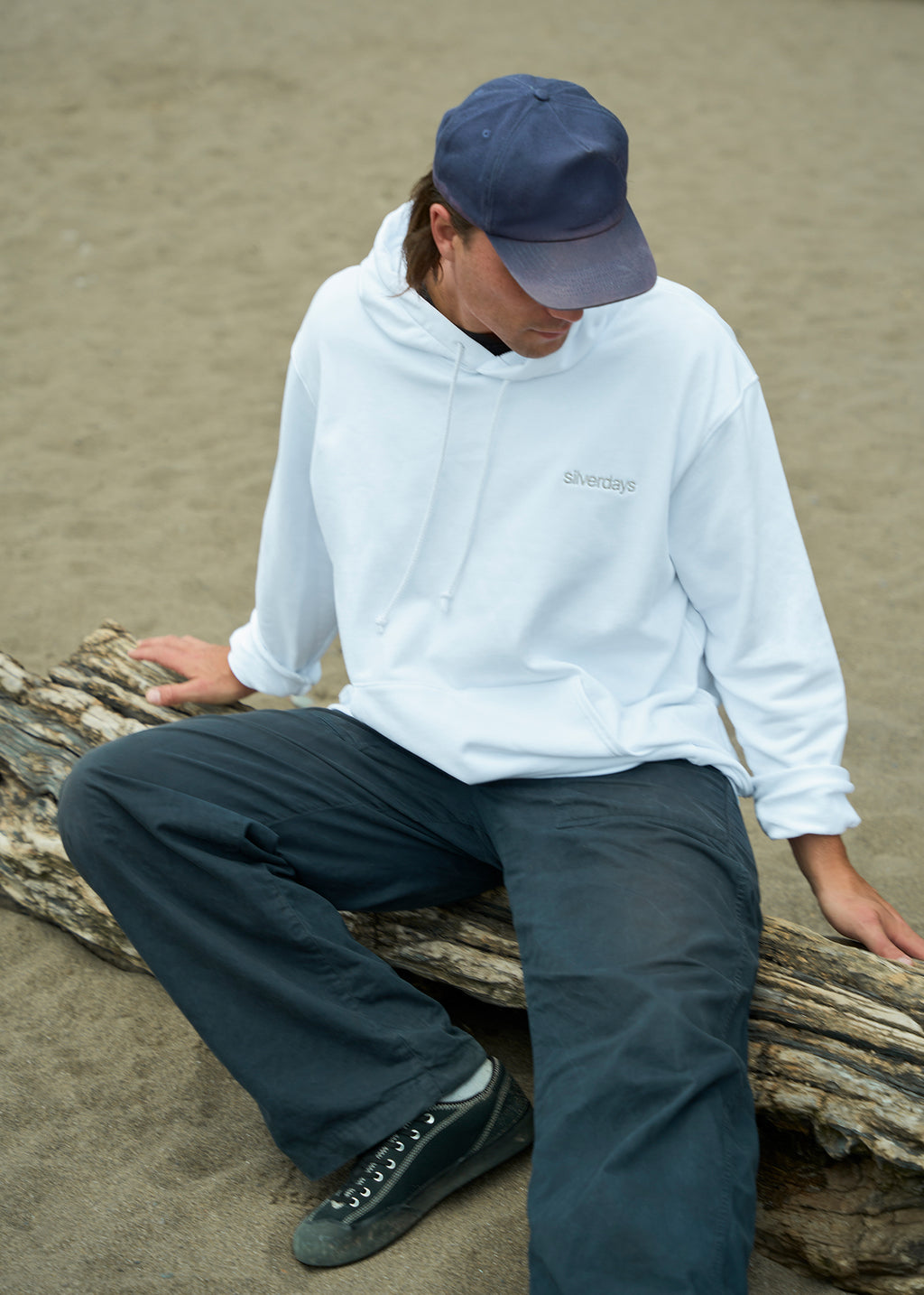 french terry oversized - white - unisex